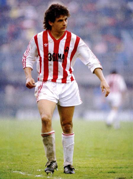 Stagione 1984/85 Roberto Baggio con maglia del Vicenza (Omega)